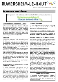 La Commune Vous Informe