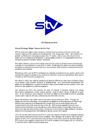 STV Statement 2012