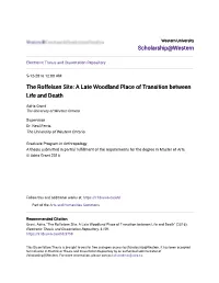 The Roffelsen Site: a Late Woodland Place of Transition Between Life and Death