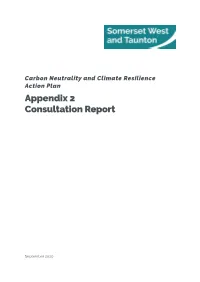 Appendix 2 Consultation Report