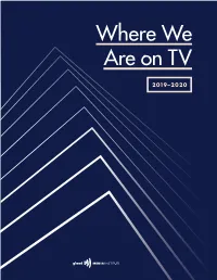GLAAD 2019-2020 Where We Are on TV Report
