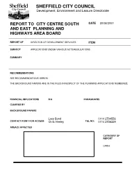 Planning Applications Numbered