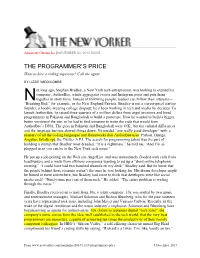 The Programmer's Price