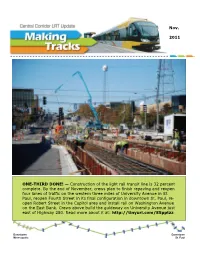 Making Tracks, November 2011