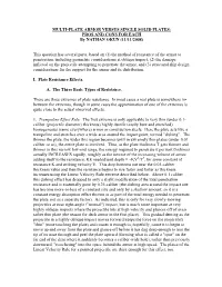 MULTI-PLATE ARMOR VERSUS SINGLE SOLID PLATES: PROS and CONS for EACH by NATHAN OKUN (11/11/2008)