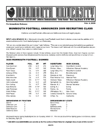09 Recruiting Class.Indd