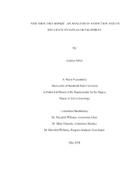 An Analysis of Fanfiction and Its Influence on Sexual Development