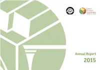 Annual Report 2015 ISSN 1838-5362 (Print)