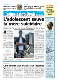 L'adolescent Sauve La Mère Suicidaire