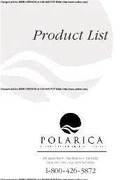 Product List