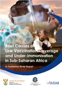 Root Causes of Low Vaccination Coverage and Under-Immunisation in Sub-Saharan Africa
