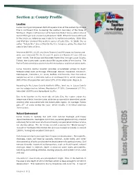 Section 2: County Profile