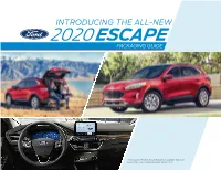 2020 Escape Packaging Guide