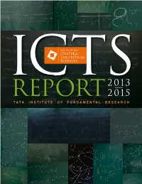 Activity Report (2013-2015)