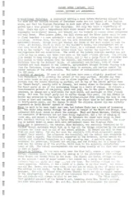 PARISH NOTES (JANUARY, 1957) LODERS, DOTTERY .Ajld .ASKERSWELL