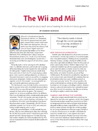 The Wii and Mii