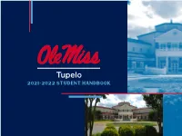 UM Tupelo Handbook 2021-2022