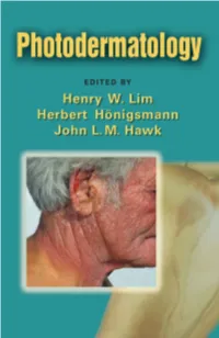 Photodermatology