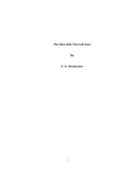 The Man with Two Left Feet by P. G. Wodehouse