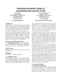 Extending the Web3d: Design of Conventional GUI Libraries in X3D Ivan Sopin Felix G