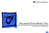Macintosh Powerbook 550C