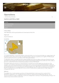 Operating Mines
