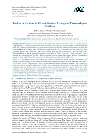 Triangle of Partnership Or Conflicts