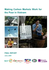 Making Carbon Markets Work for the Poor in Vietnam