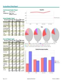 Sociocultural Data Report