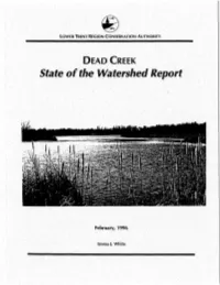 State of the Watershed Report