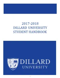 2017-2018 Student Handbook