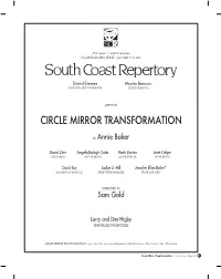 Circle Mirror Transformation