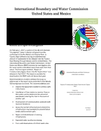 Transboundary Issues in the Tijuana River Basin Newsletter