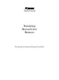 Translating Research Into Business