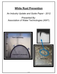 White Rust Prevention
