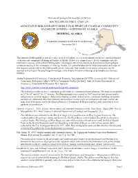 ANNOTATED BIBLIOGRAPHY SERIES in SUPPORT of COASTAL COMMUNITY HAZARD PLANNING—NORTHWEST ALASKA DEERING, ALASKA !( Deering