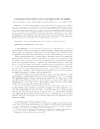 Cover-Decomposition and Polychromatic Numbers∗