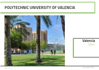 Polytechnic University of Valencia