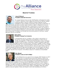 Board of Trustees