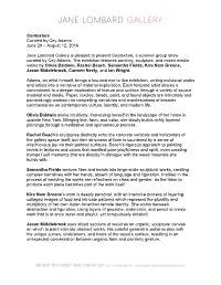 Contexture Curated by Cey Adams June 29 – August 12, 2016