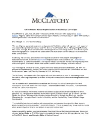 Kristin Roberts Named Regional Editor of Mcclatchy's East