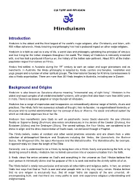 Religious Fact Sheets