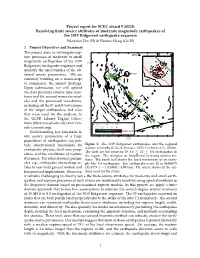 Resolving Finite Source Attributes of Moderate Magnitude Earthquakes