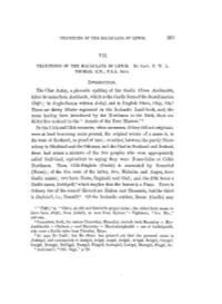 Traditions of the Macaulays of Lewis. 367
