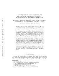 Assessing the Observability of Hypernovae and Pair-Instability Supernovae in the Early Universe