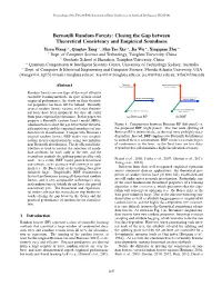 Bernoulli Random Forests: Closing the Gap Between Theoretical Consistency and Empirical Soundness