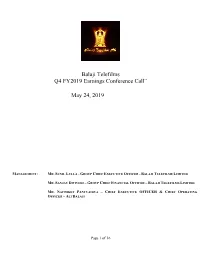 Earnings Call Transcript