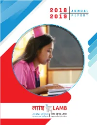 Lamb Annual Report 2020