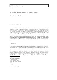 On Interval and Circular-Arc Covering Problems