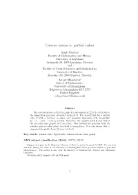 Convex Excess in Partial Cubes